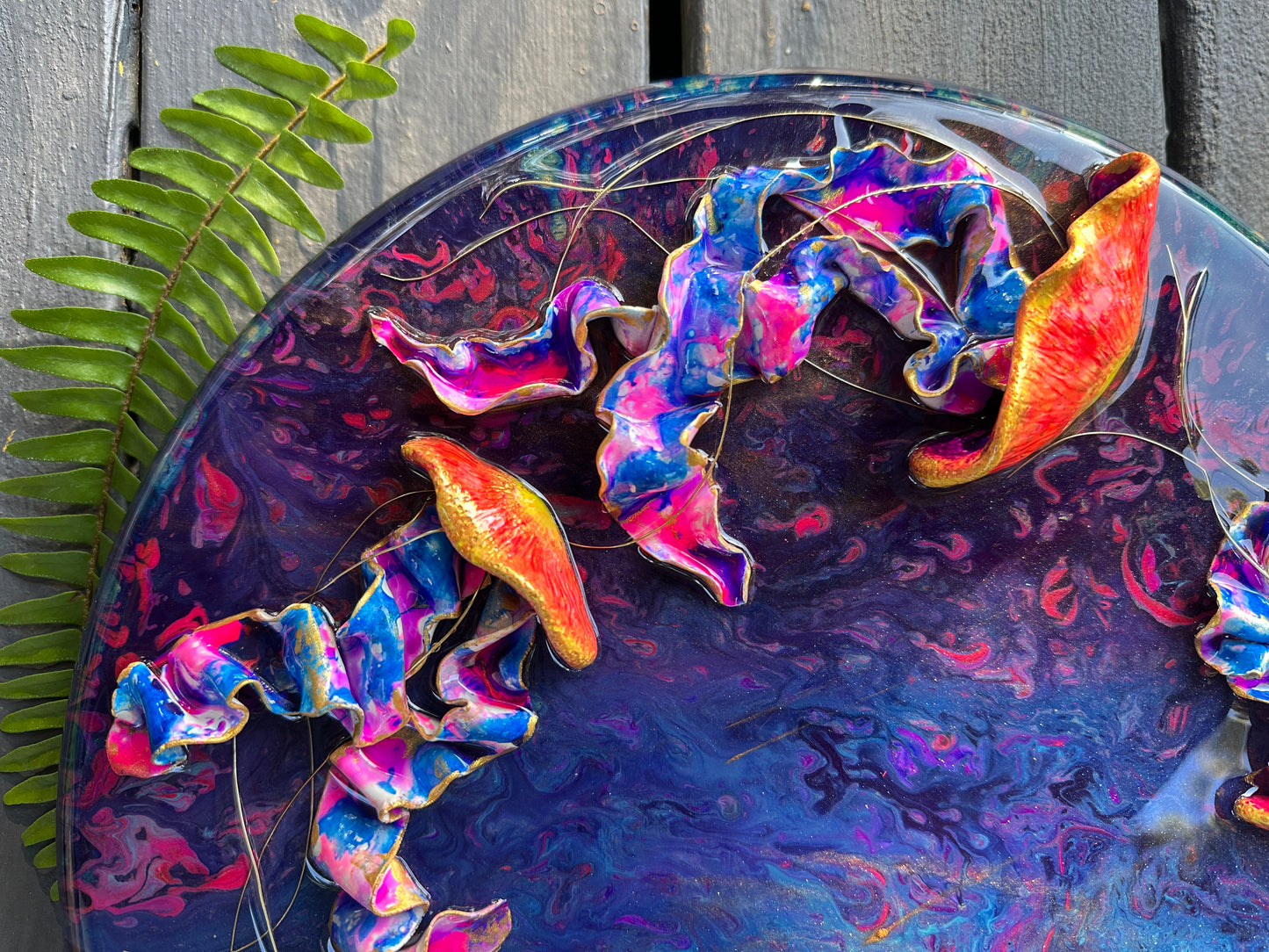 Neon Jelly Collection -Lazy Susan Tray