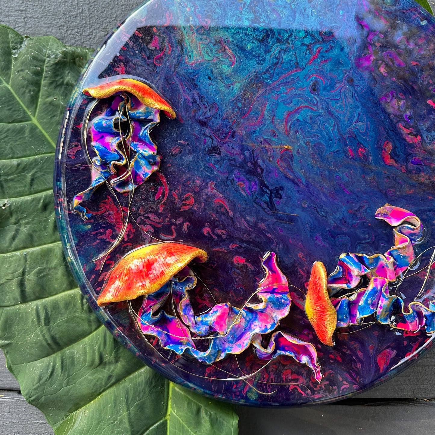 Neon Jelly Collection -Lazy Susan Tray