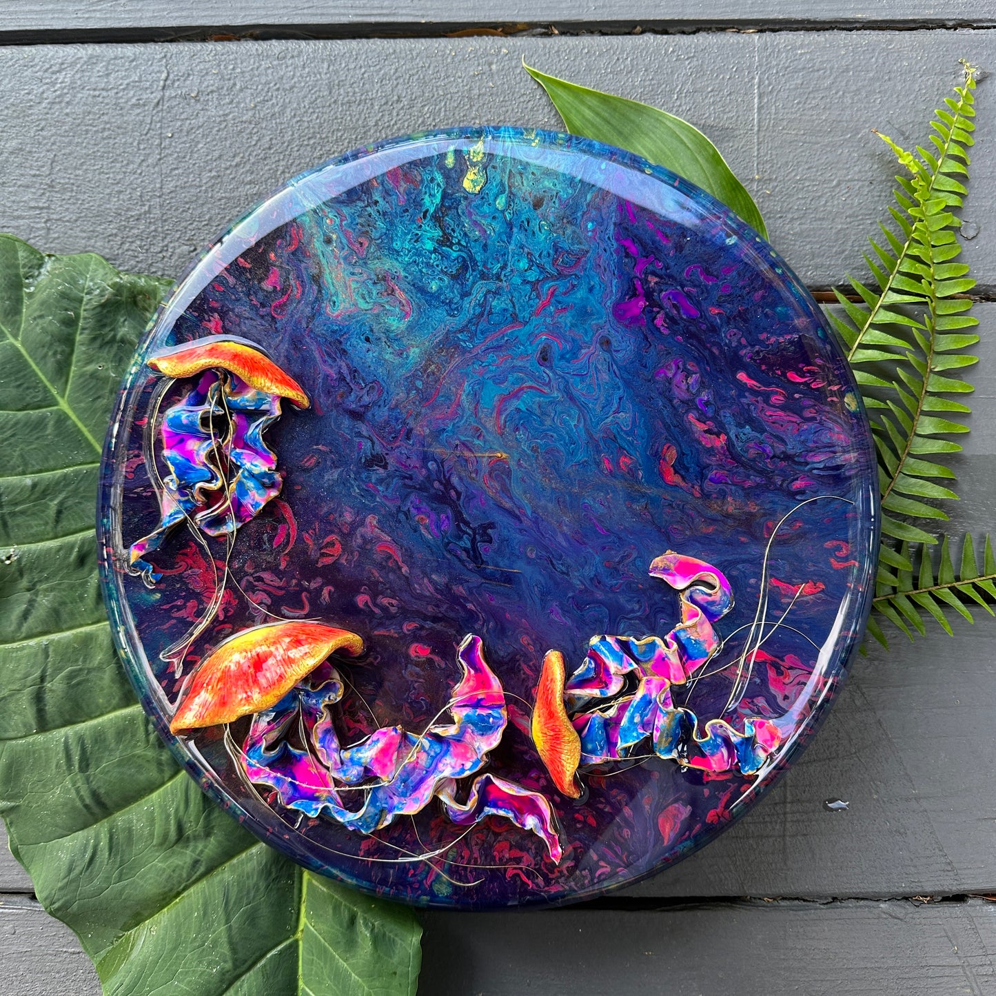 Neon Jelly Collection -Lazy Susan Tray