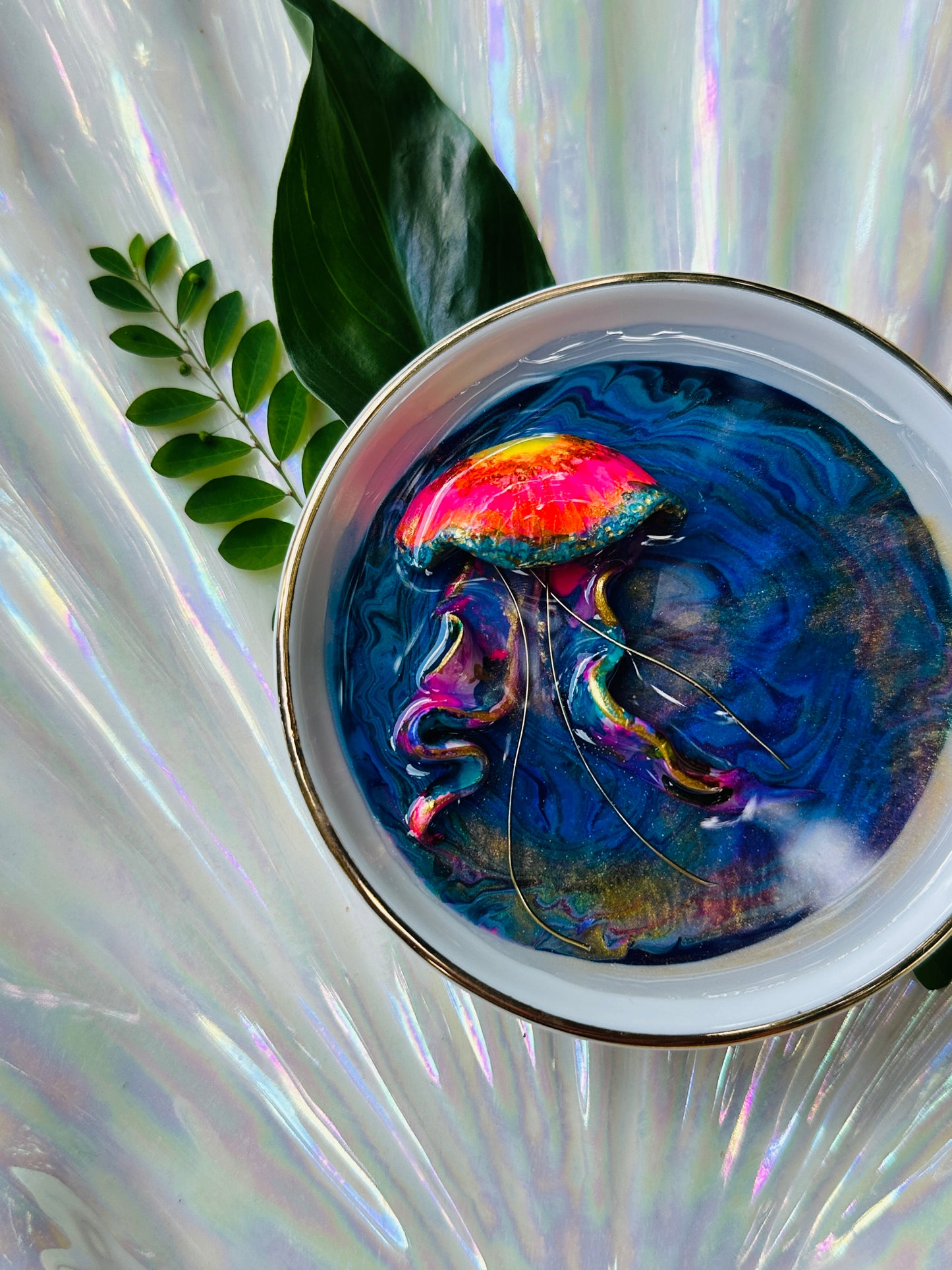 Neon Jelly Collection- Trinket Dish